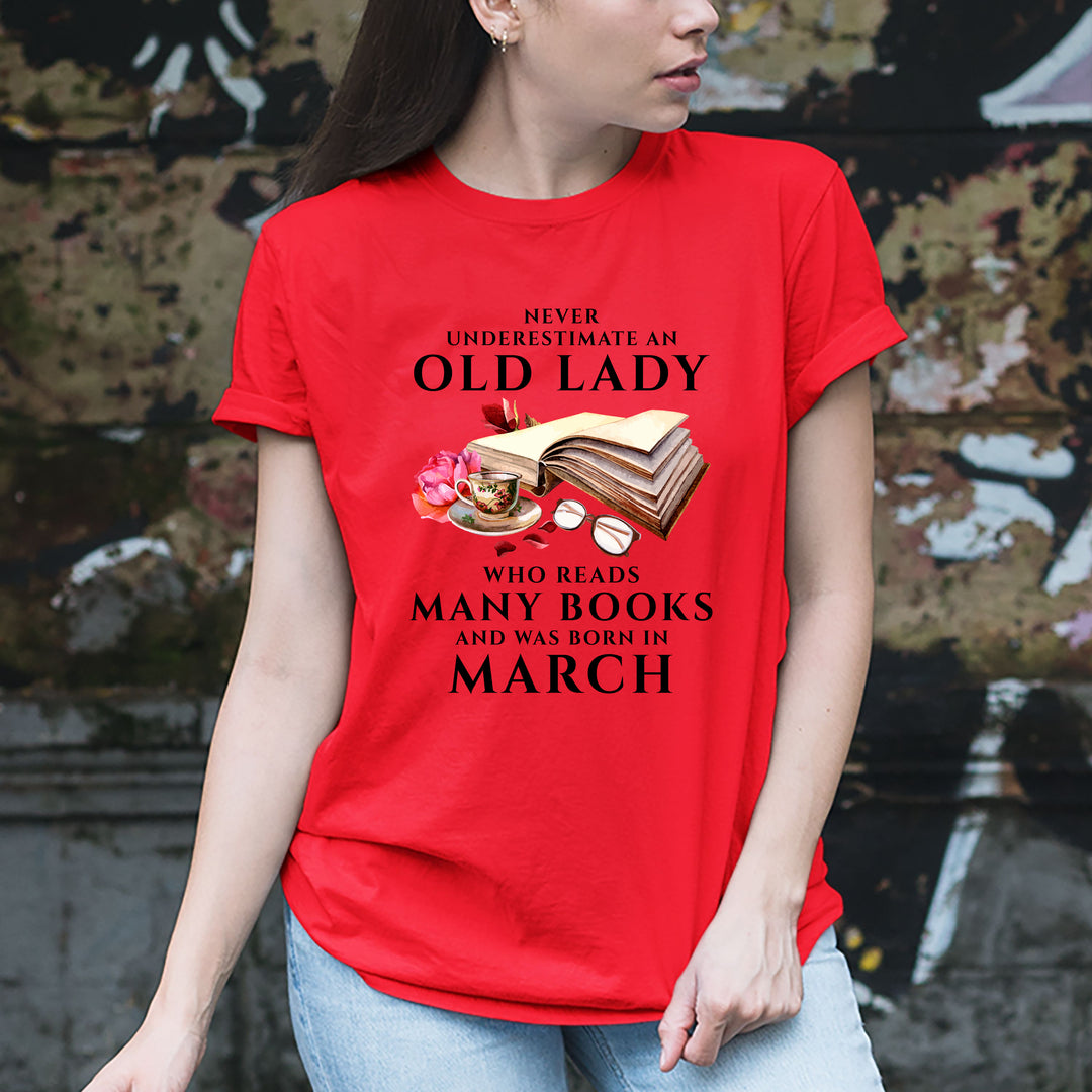 ''Book Lover Old Lady March''