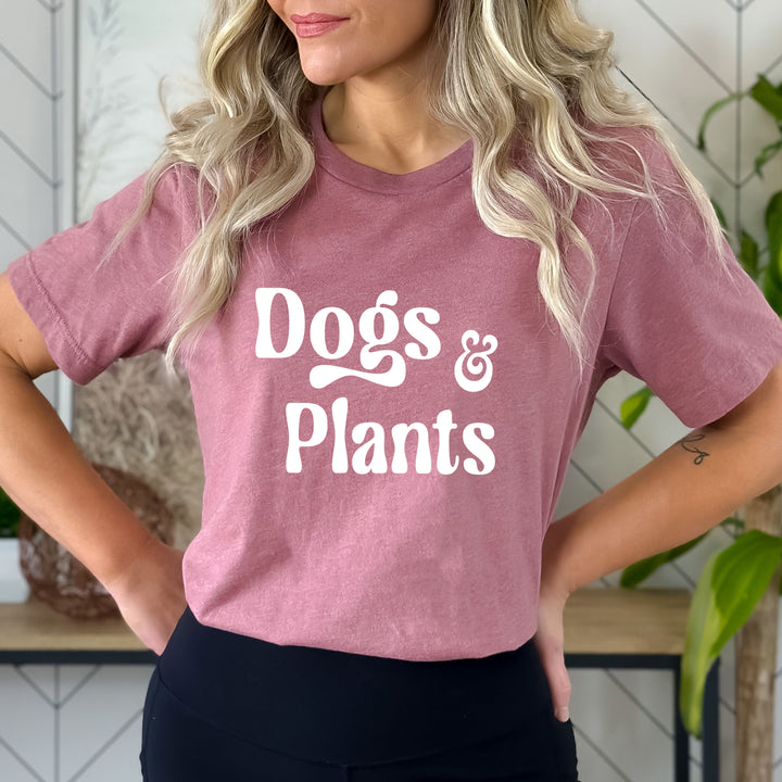 Dogs & Plants - Bella canvas