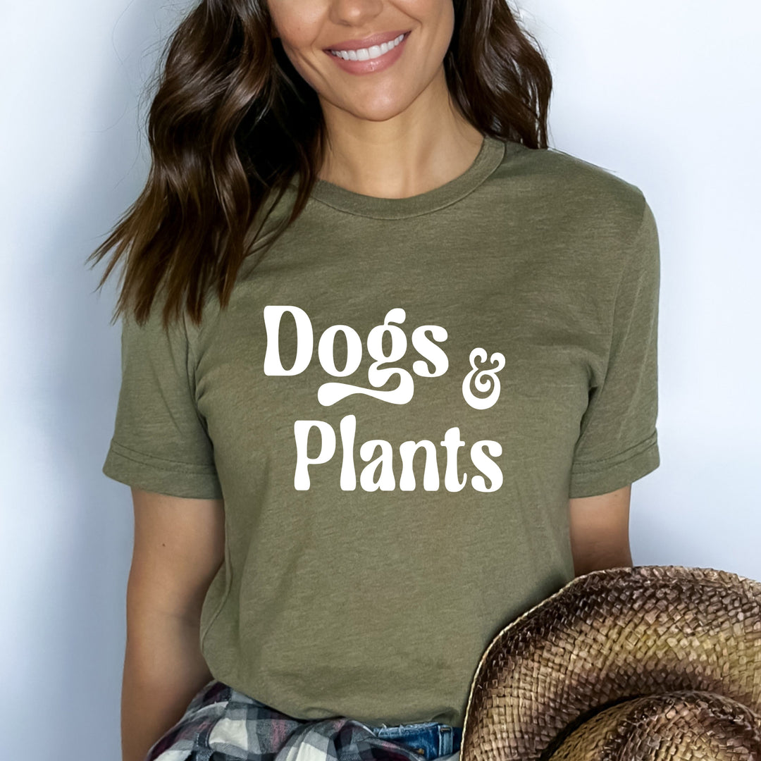 Dogs & Plants - Bella canvas