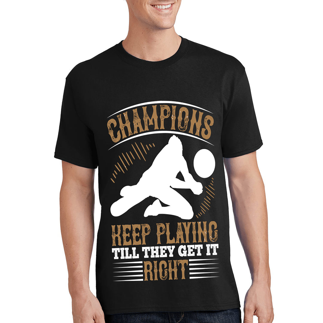 "Champions Keep Playing" Volleyball