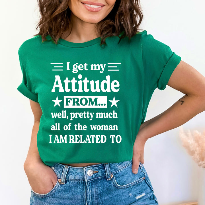 I Get My Attitude  - Bella canvas