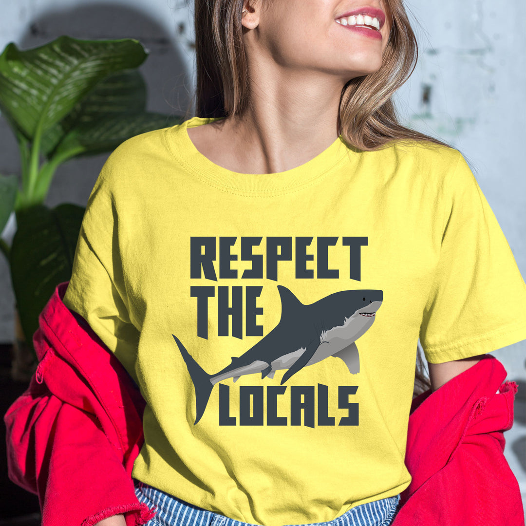 Respect The locals - Bella Canvas Tshirt