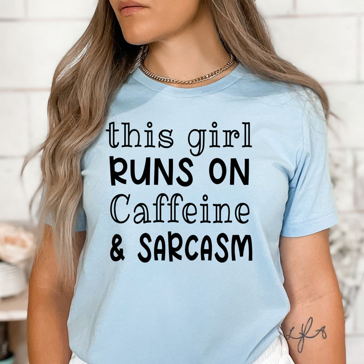 Caffeine & Sarcasm  - Bella Canvas