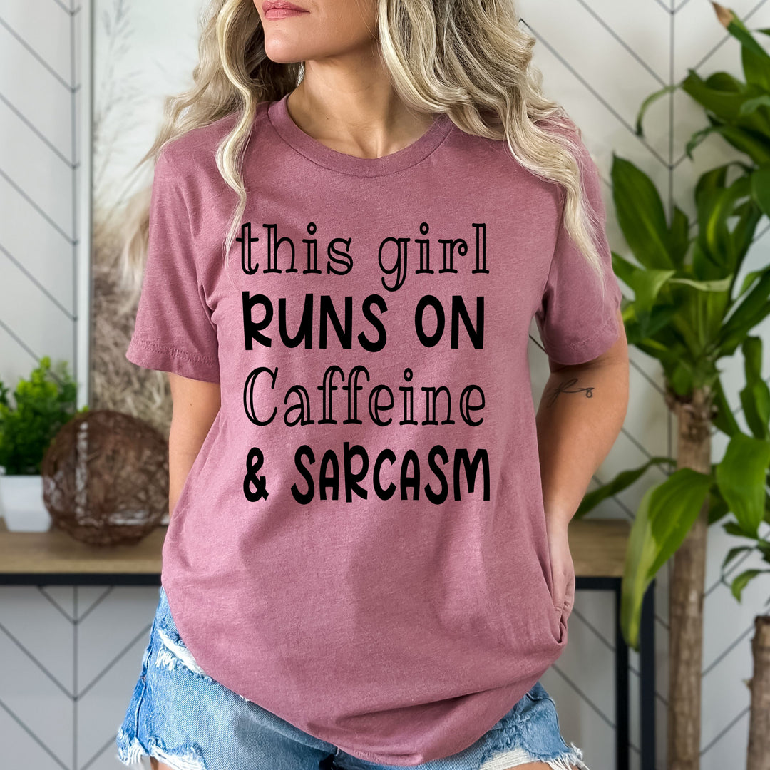 Caffeine & Sarcasm  - Bella Canvas