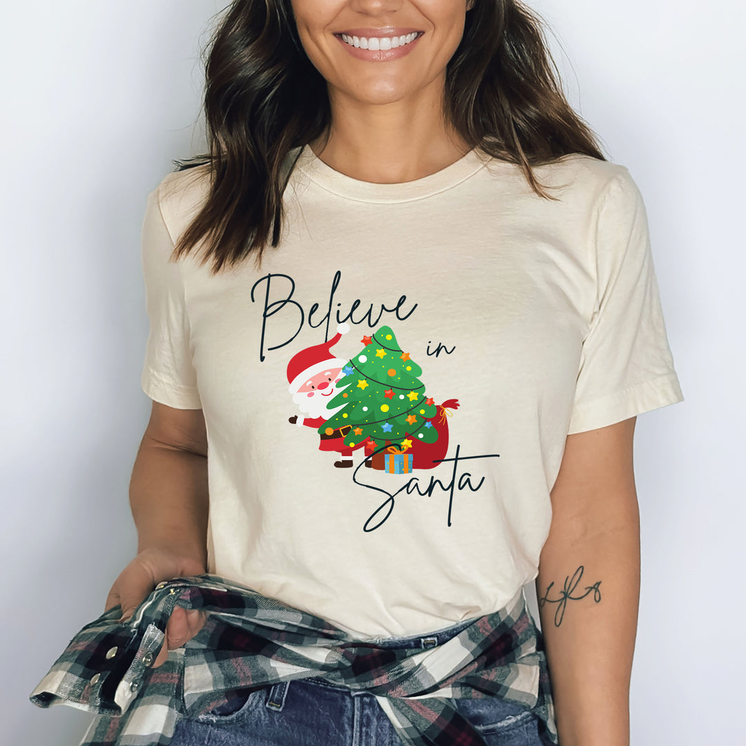 Believe In Santa - Bella canvas