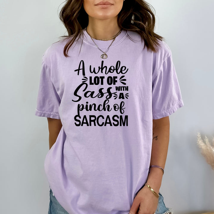 Pinch Of Sarcasm - Bella canvas