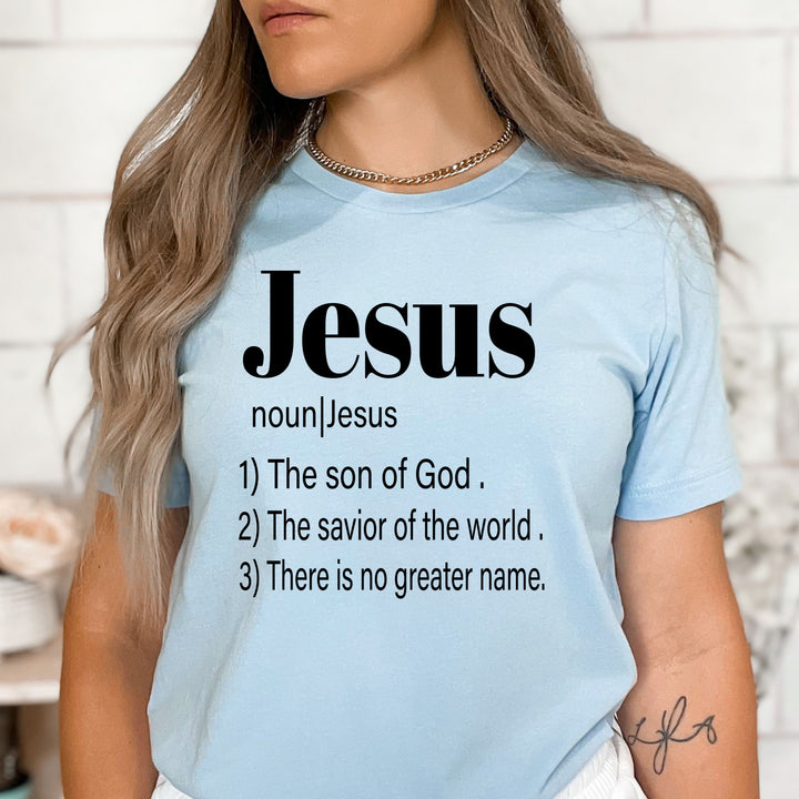 Jesus: noun | Jesus - Bella Canvas