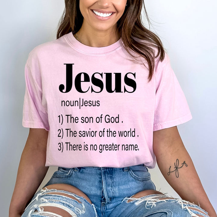 Jesus: noun | Jesus - Bella Canvas