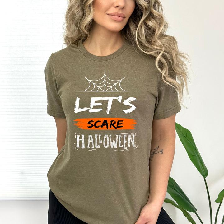 Let's Scary Halloween - Bella canvas