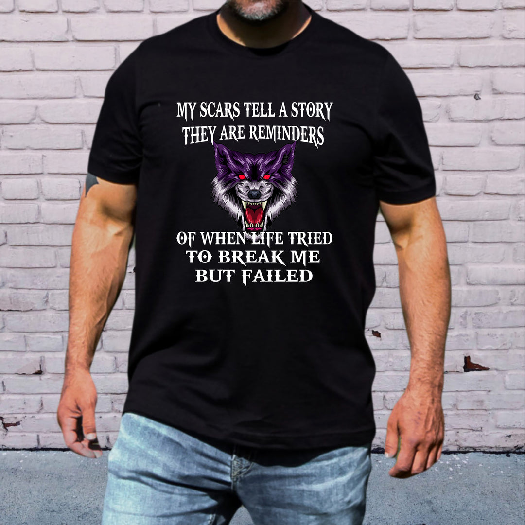 My Scars Tell A Story - Men's Tee