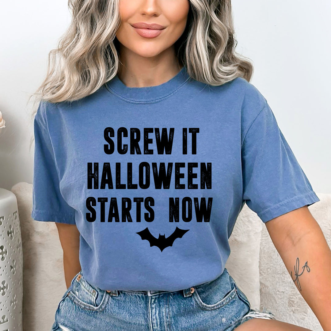 Halloween Starts Now - Bella Canvas