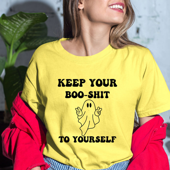 Keep Your Boo Shit To Yourself - Bella canvas