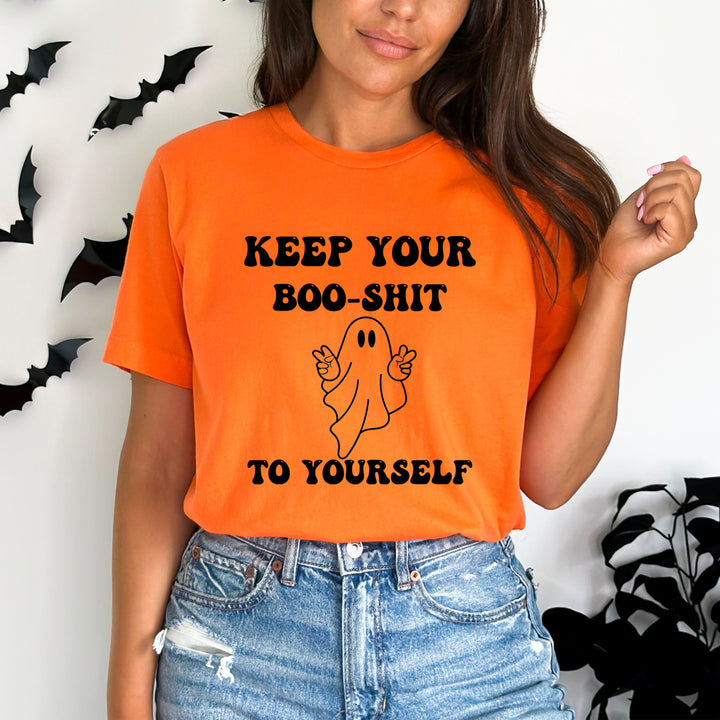 Keep Your Boo Shit To Yourself - Bella canvas