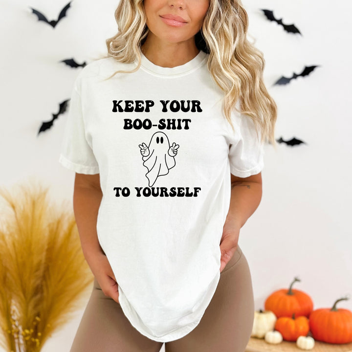 Keep Your Boo Shit To Yourself - Bella canvas