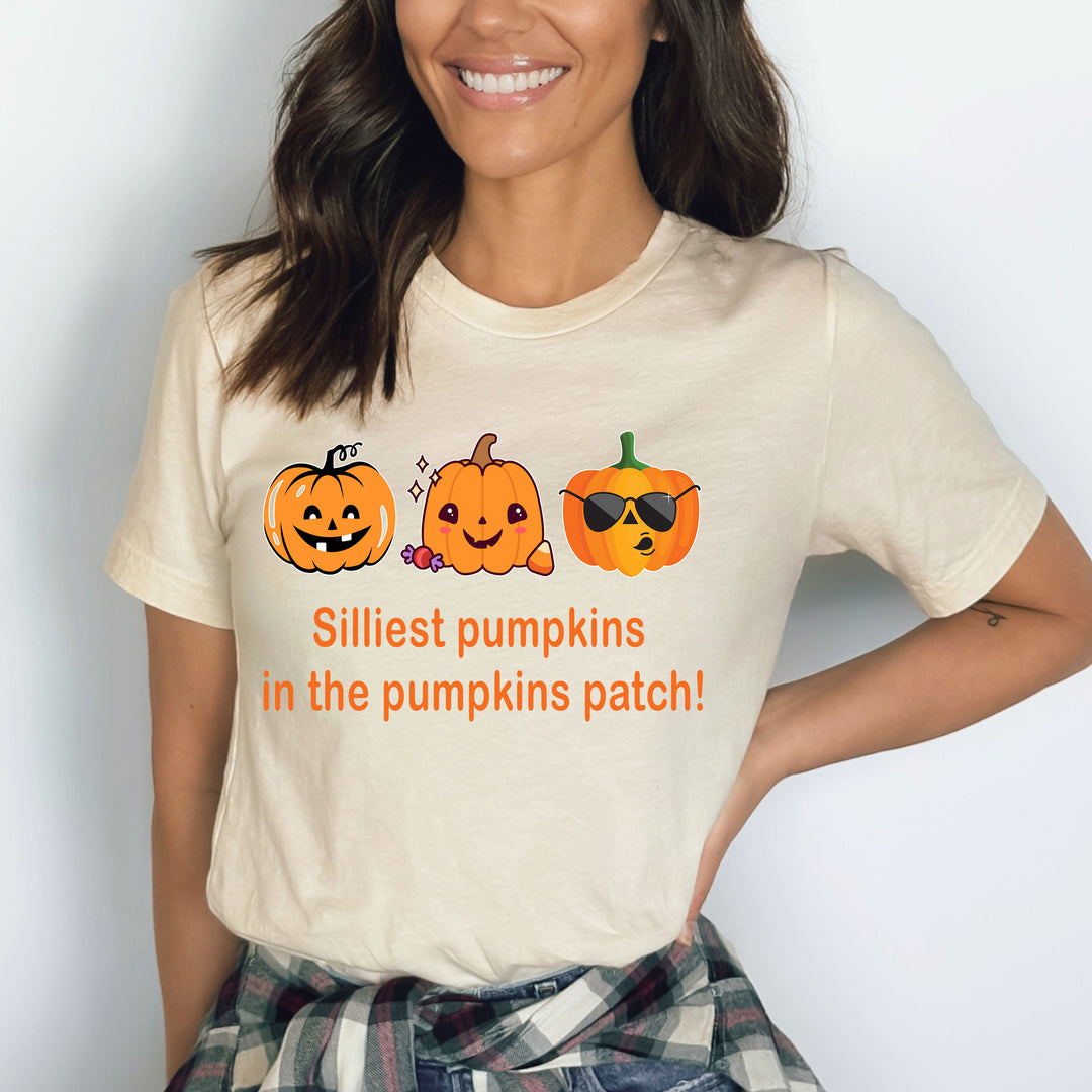 Silliest Pumpkins In The Pumpkins Patch - Bella Canvas