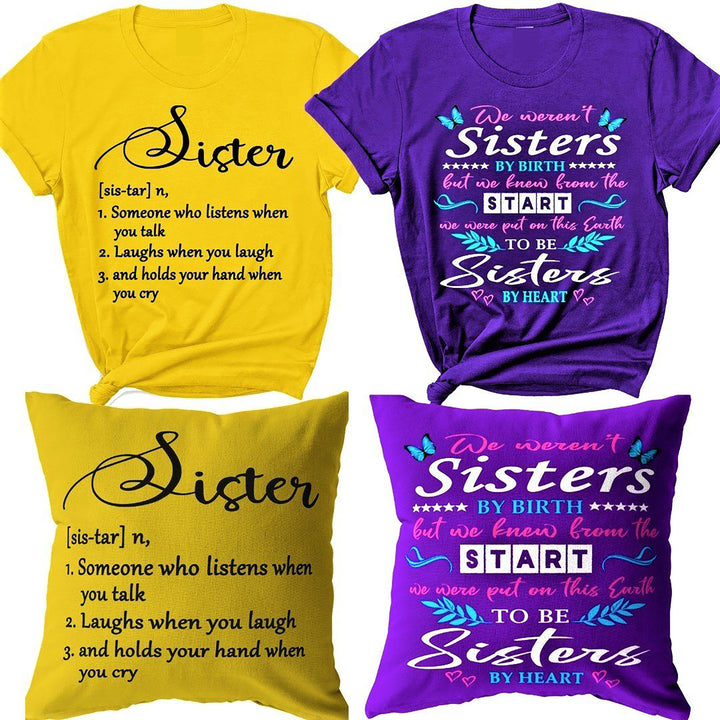 "New Combo of Sister- Shirt + Pillow ( At low Price)