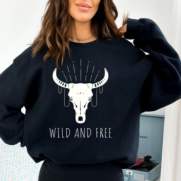 Wild And Free - Sweatshirt