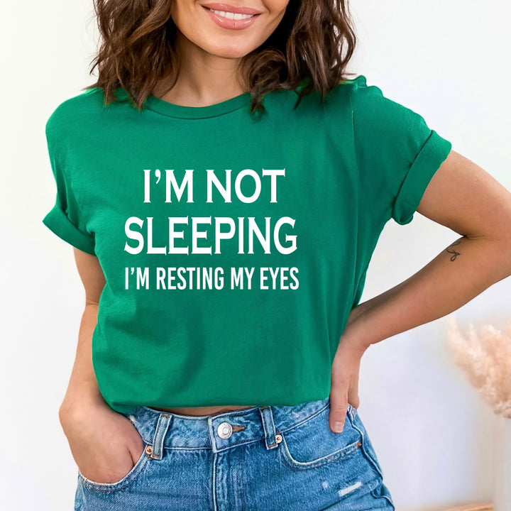 I'm Not Sleeping - Bella canvas