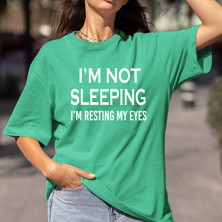 I'm Not Sleeping - Bella canvas