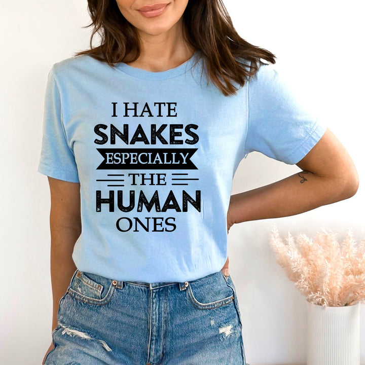 I Hate Snakes  - Bella canvas