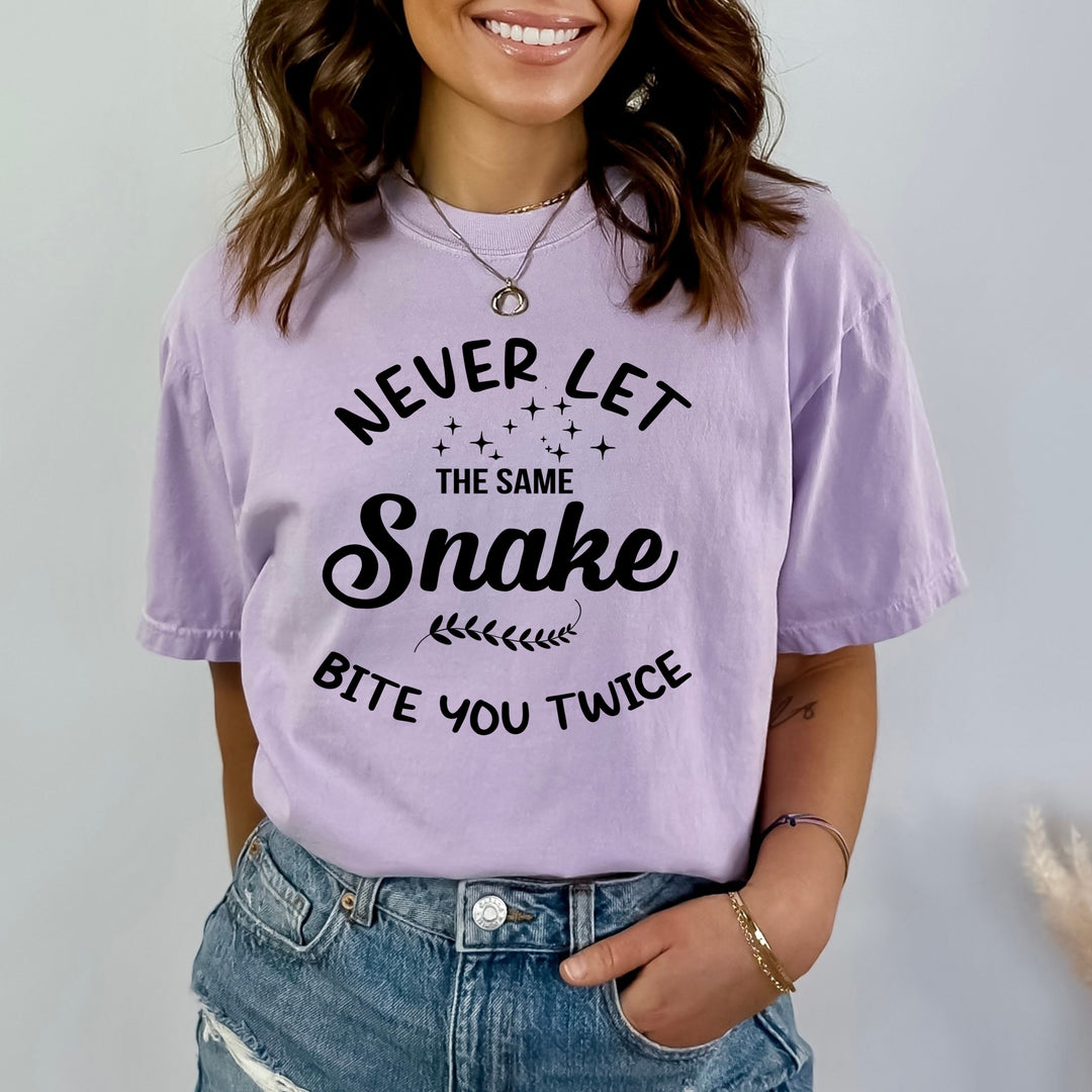 Never Let The Same Snake Bite You - Bella canvas