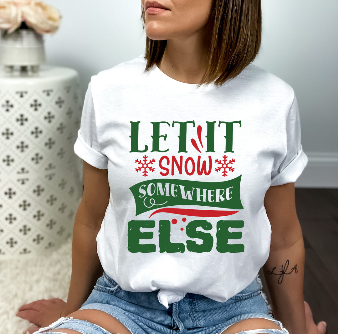 Let It Snow - Bella canvas