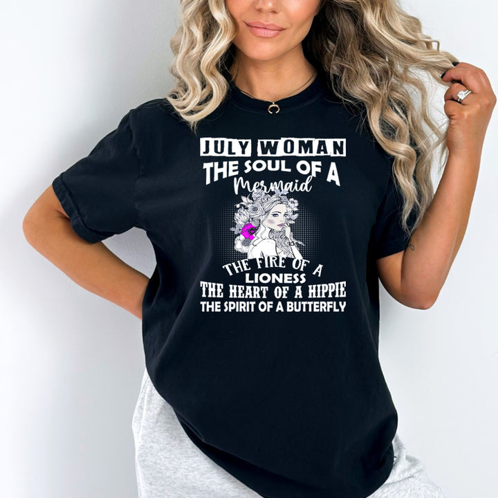 July Woman (The Fire Of Lioness) - Bella Canvas