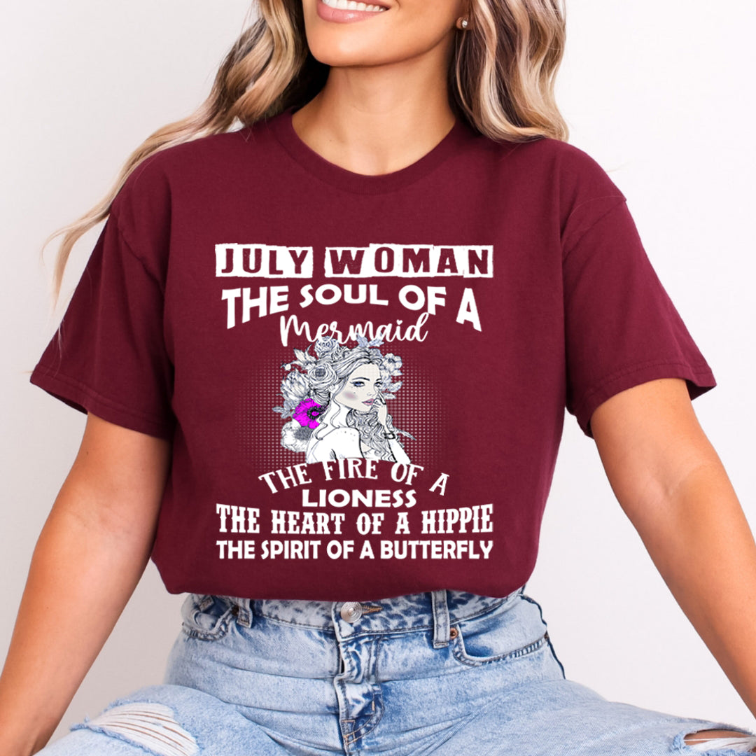 July Woman (The Fire Of Lioness) - Bella Canvas
