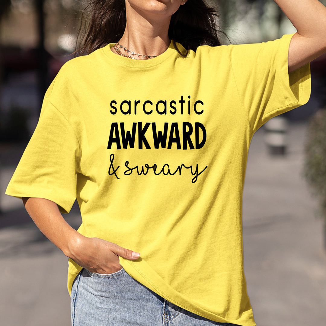 Sarcastic Awkward - Bella canvas