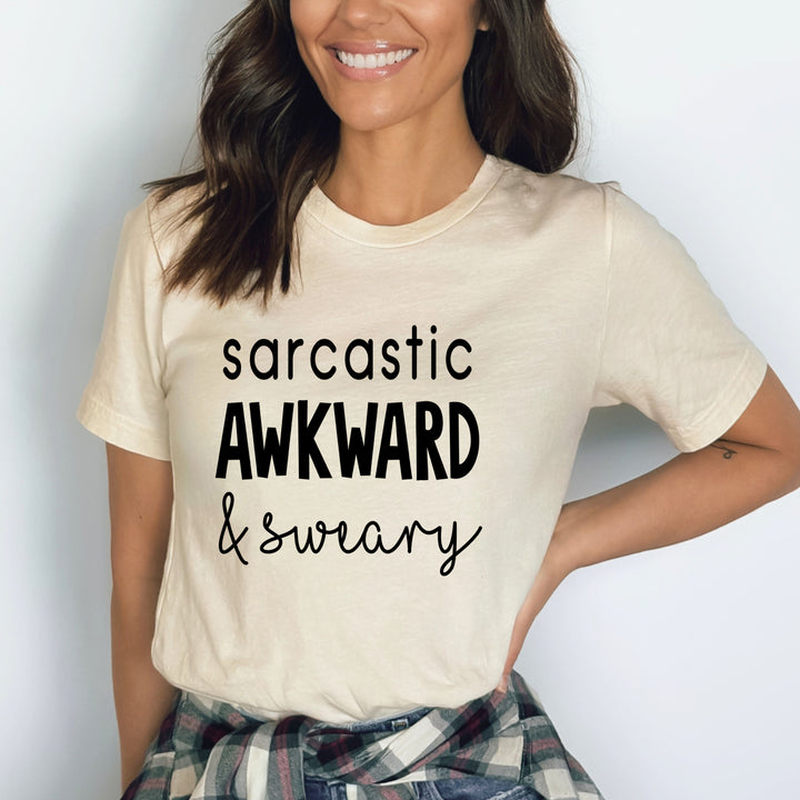 Sarcastic Awkward - Bella canvas