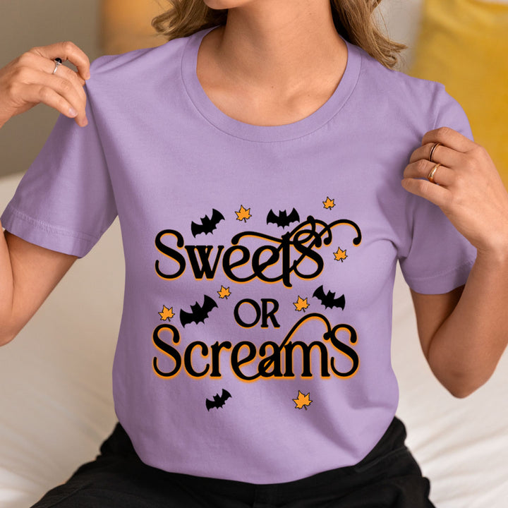 Sweets Or Screams - Unisex T-Shirt