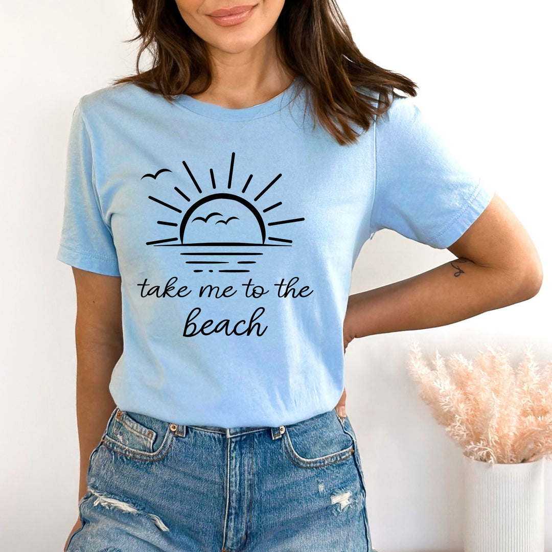 Take Me To The Beach - Bella canvas