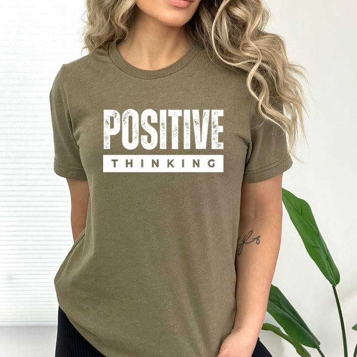 Positive Thinking- Bella Canvas