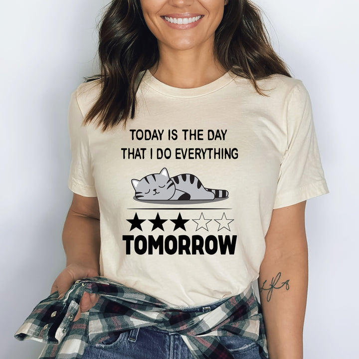 I Do Everything Tomorrow - Bella canvas