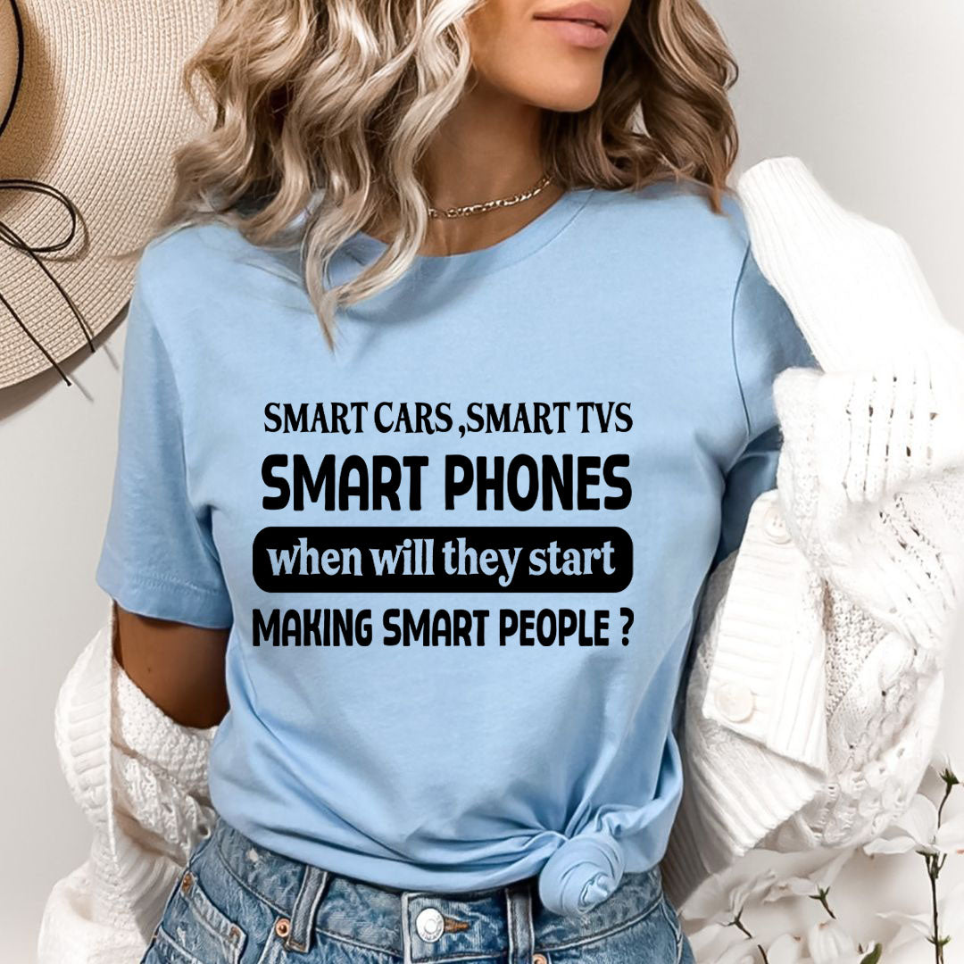 When They making Smart People - Bella Canvas