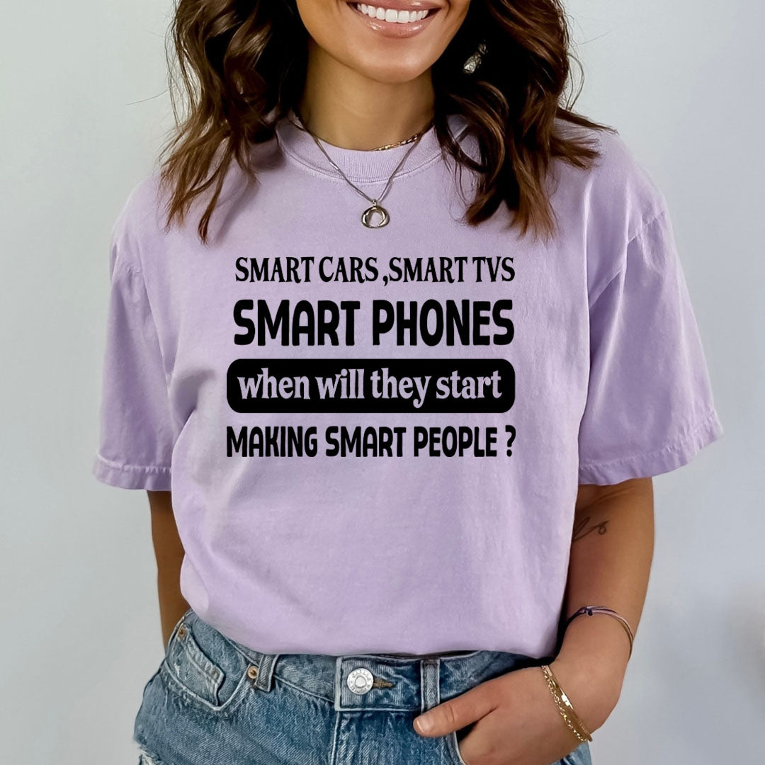 When They making Smart People - Bella Canvas