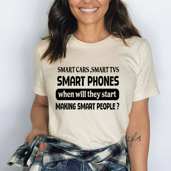 When They making Smart People - Bella Canvas