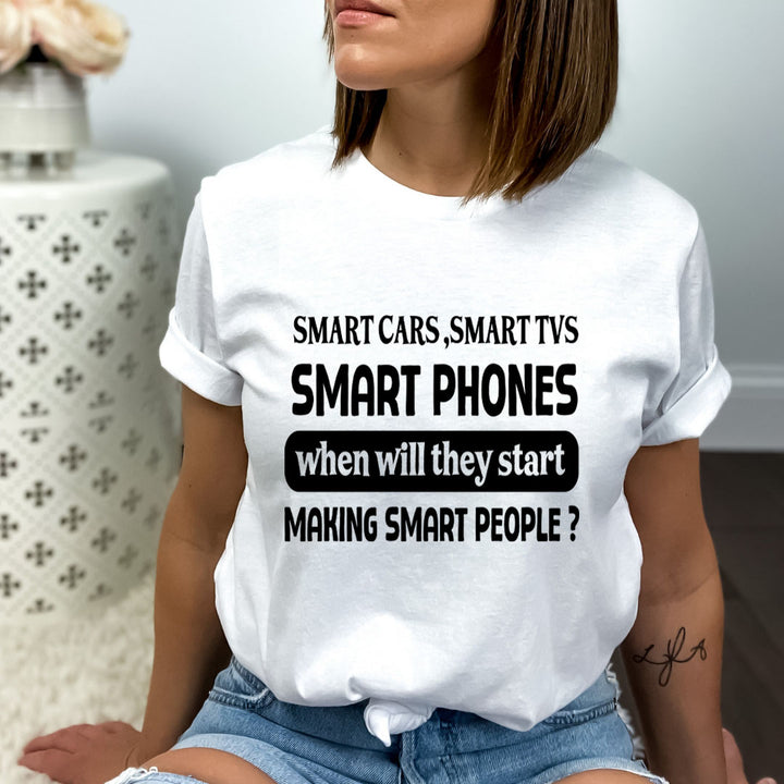 When They making Smart People - Bella Canvas