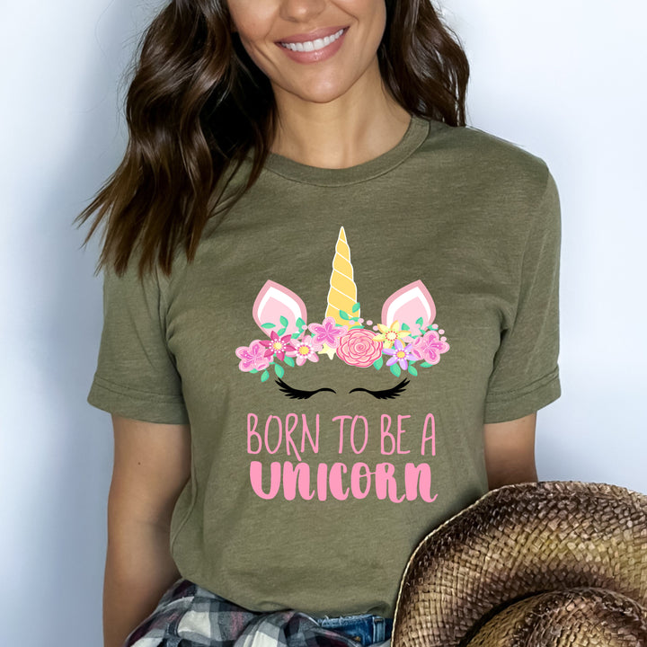 Born To Be Unicorn - Bella Canvas