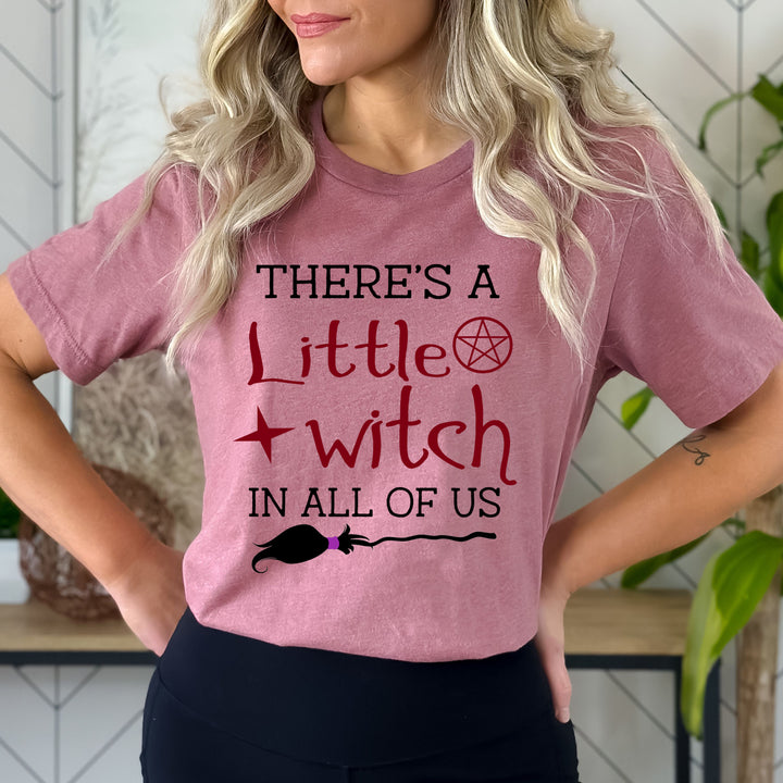 There's A Little Witch - Bella Canvas