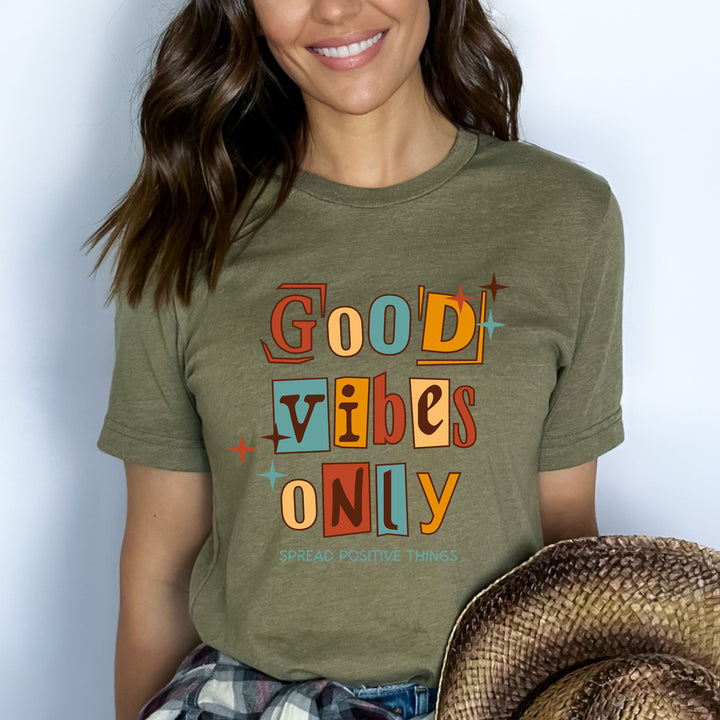 Good Vibes Only - Bella canvas