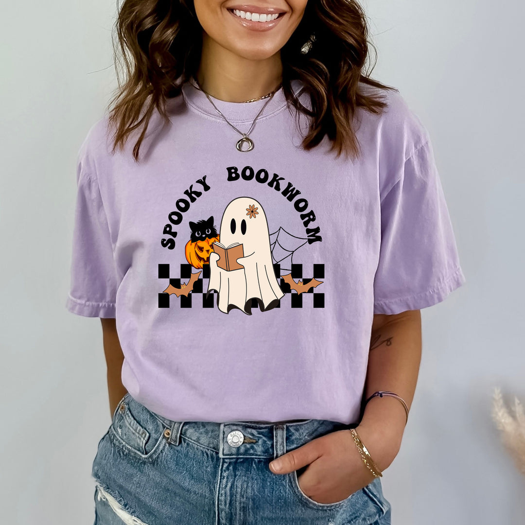 Spooky Bookworm - Bella canvas