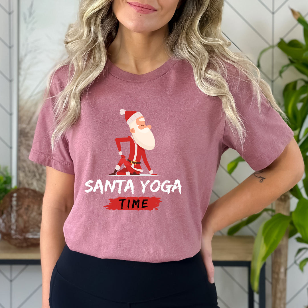 Santa Yoga Time - Bella canvas