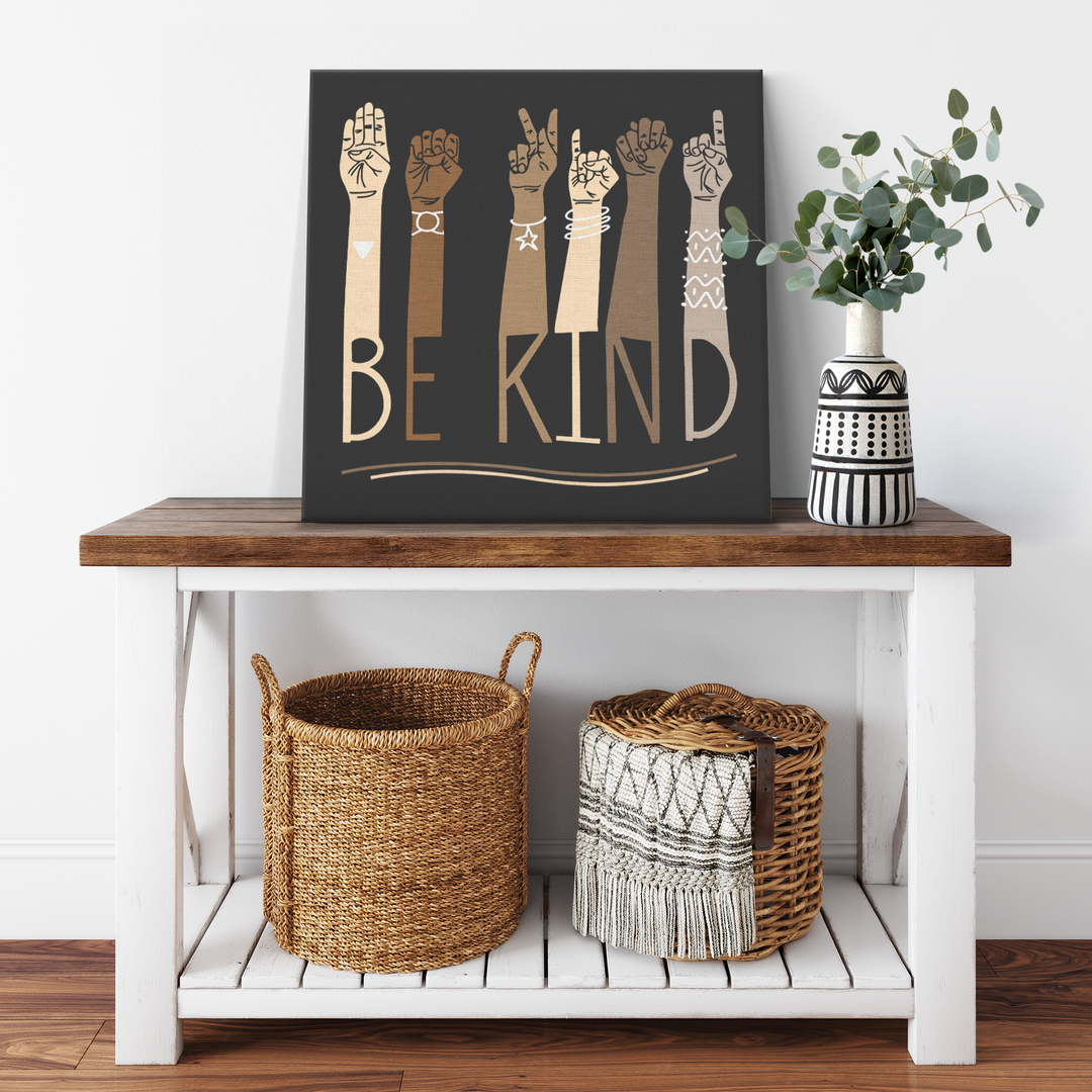"Be Kind" Canvas