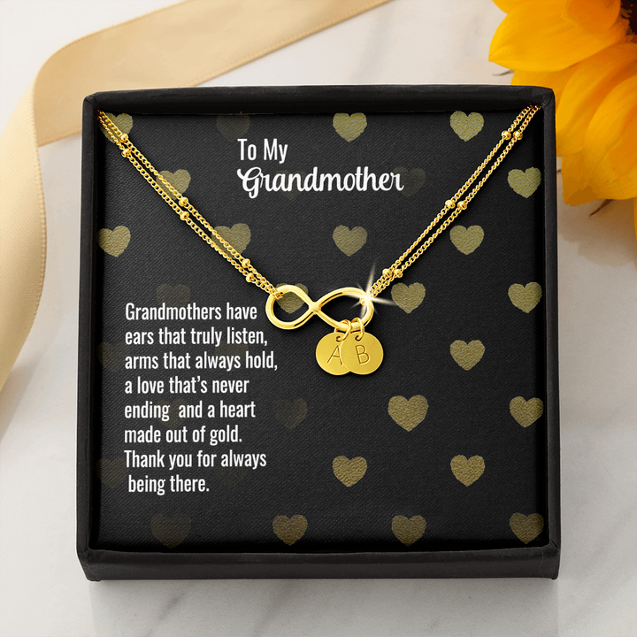 Infinity Bracelet For Grandmother