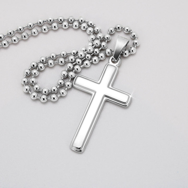 Personalized Cross Necklace For Mom