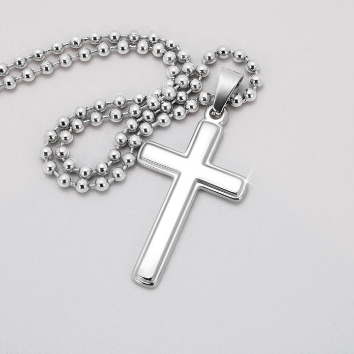 Personalized Cross Necklace For Birthday Gift