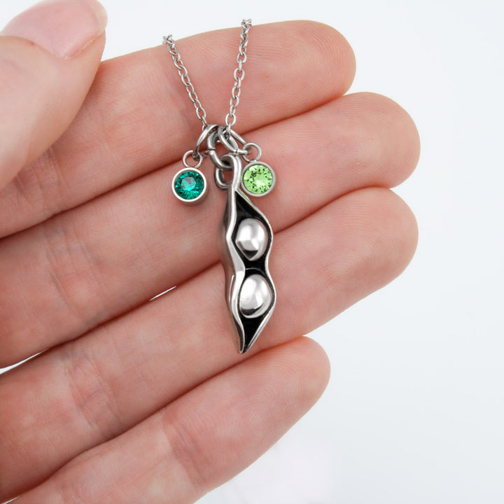 Pears In A Pod Necklace For Wife