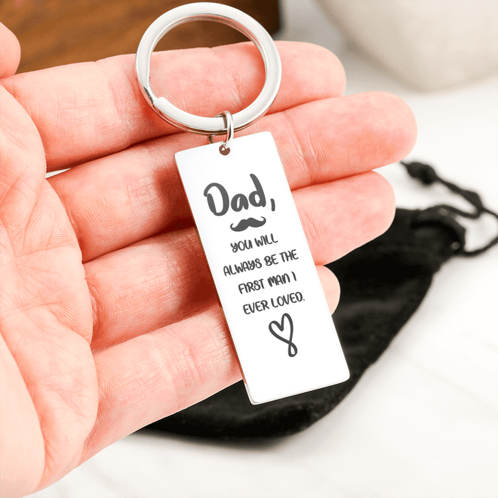 keyring "You wil always be the first"