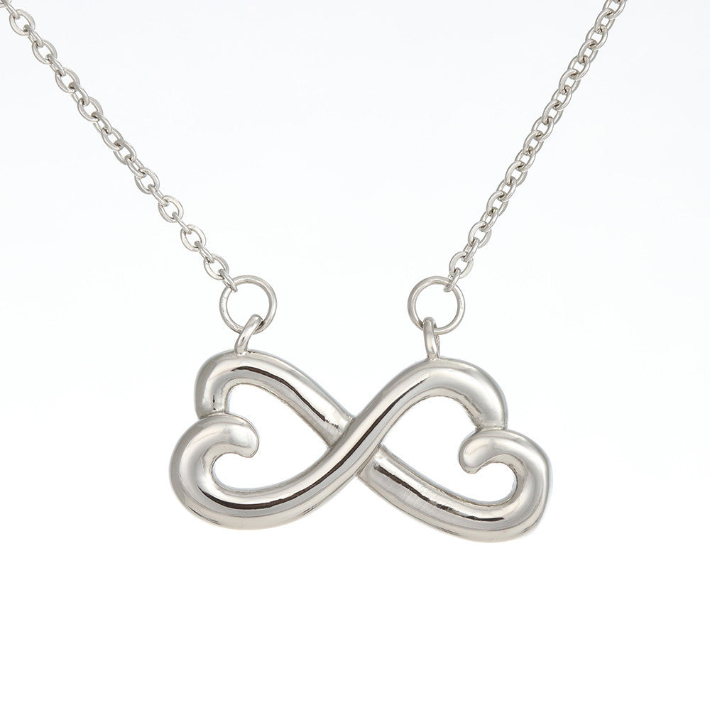 Heart Shaped Infinity Necklace For Wife
